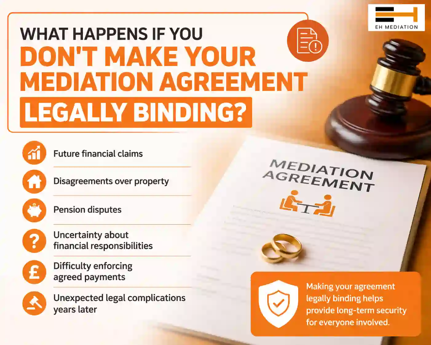 What Happens If You Don't Make Your Mediation Agreement Legally Binding Leighton Buzzard?